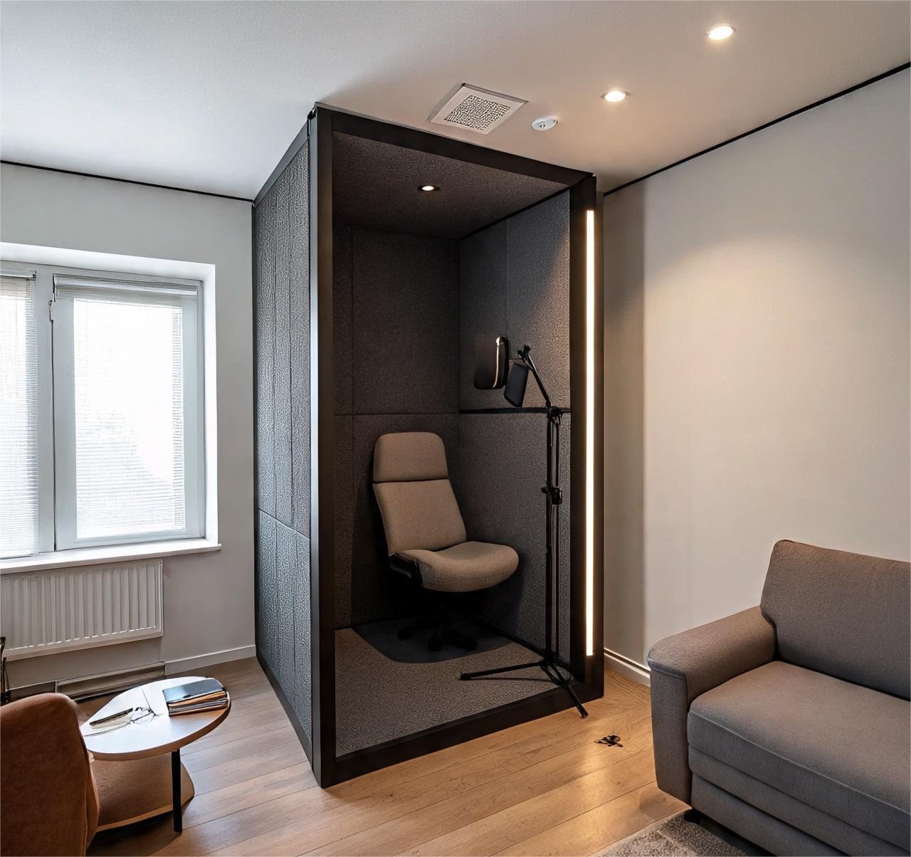 Soundproof Booth for Apartment in Pakistan Islamabad