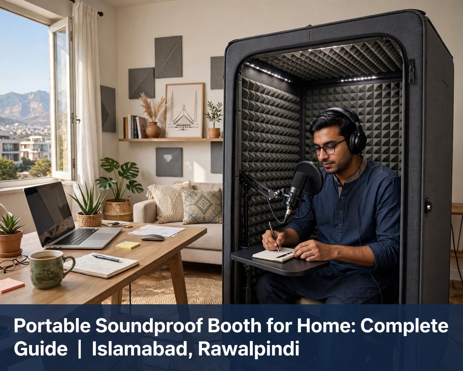 Portable Soundproof Booth for Home: Complete Guide | Islamabad, Rawalpindi